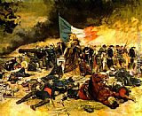 Siege Canvas Paintings - The Siege of Paris